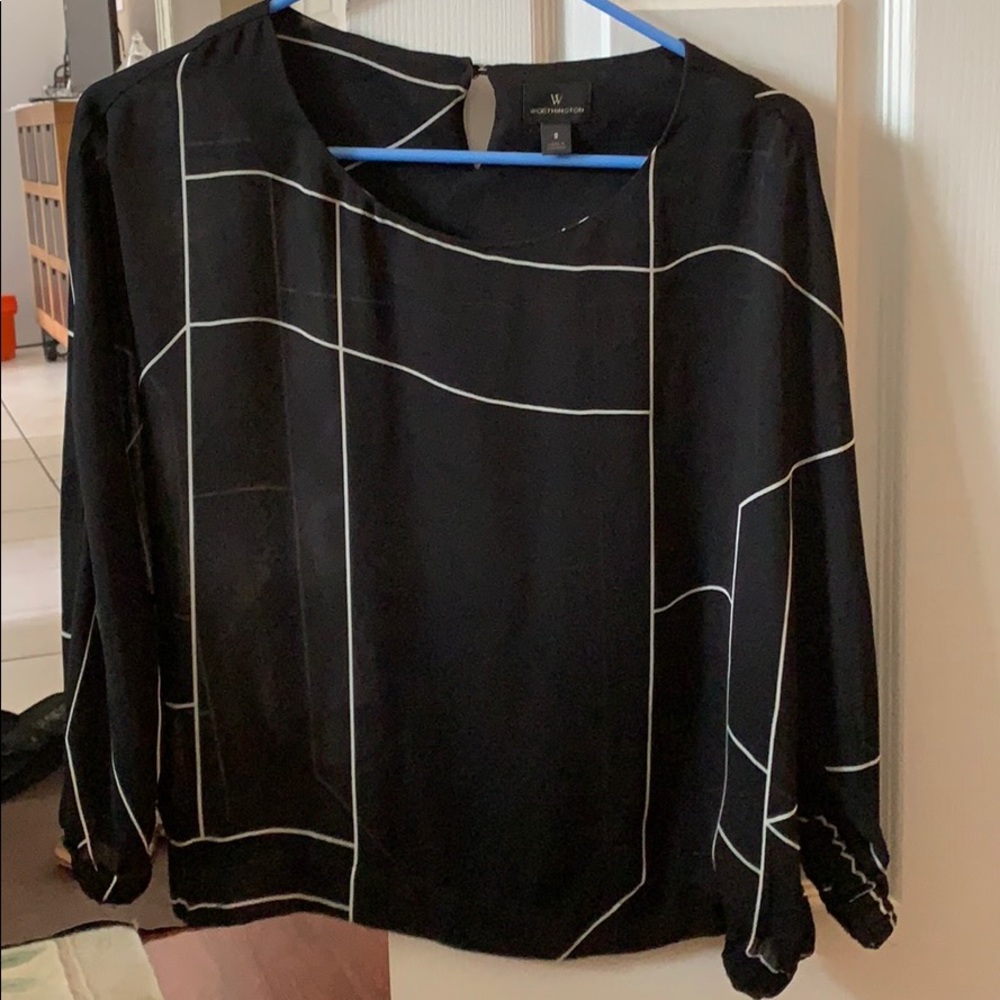 black blouse
